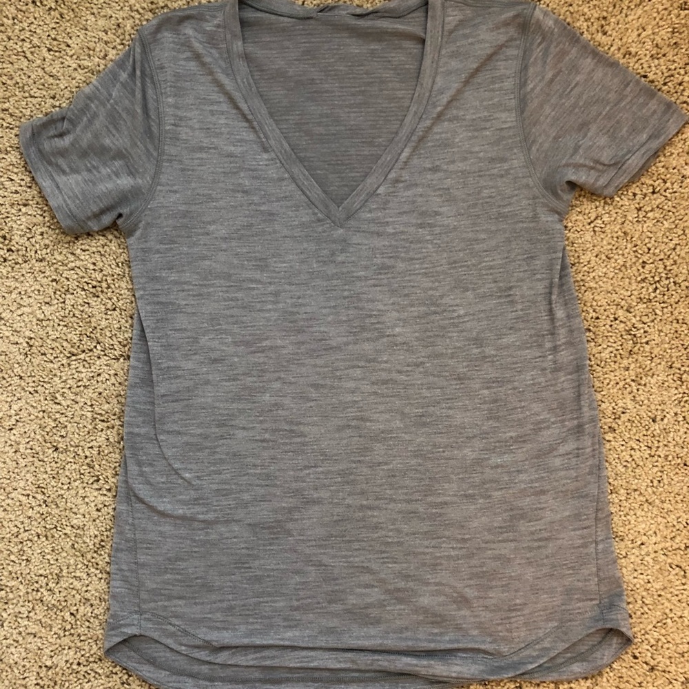 Lululemon Athletica “What The Sport” V-Neck Tee